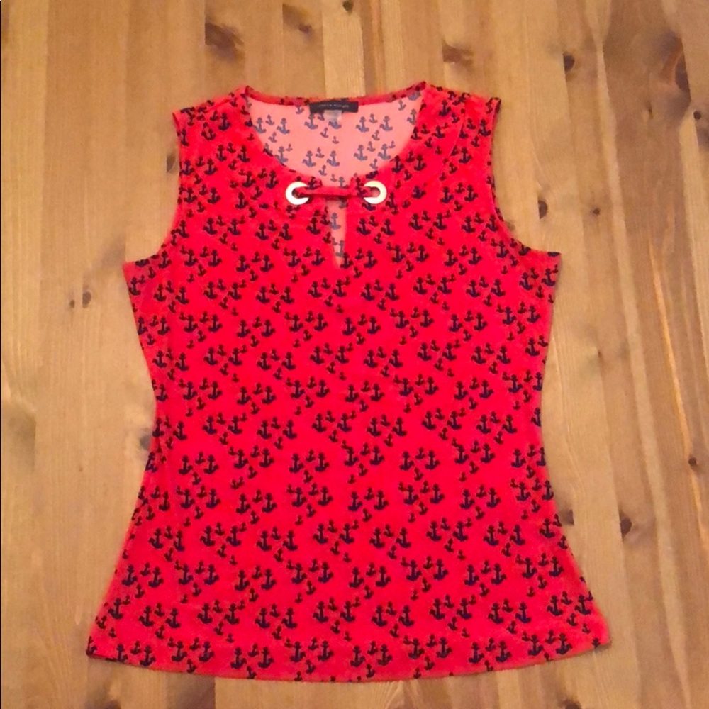 Tommy Hilfiger anchor print blouse